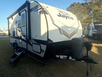 2022 Jayco Feather Micro 171BH — front three-quarter view